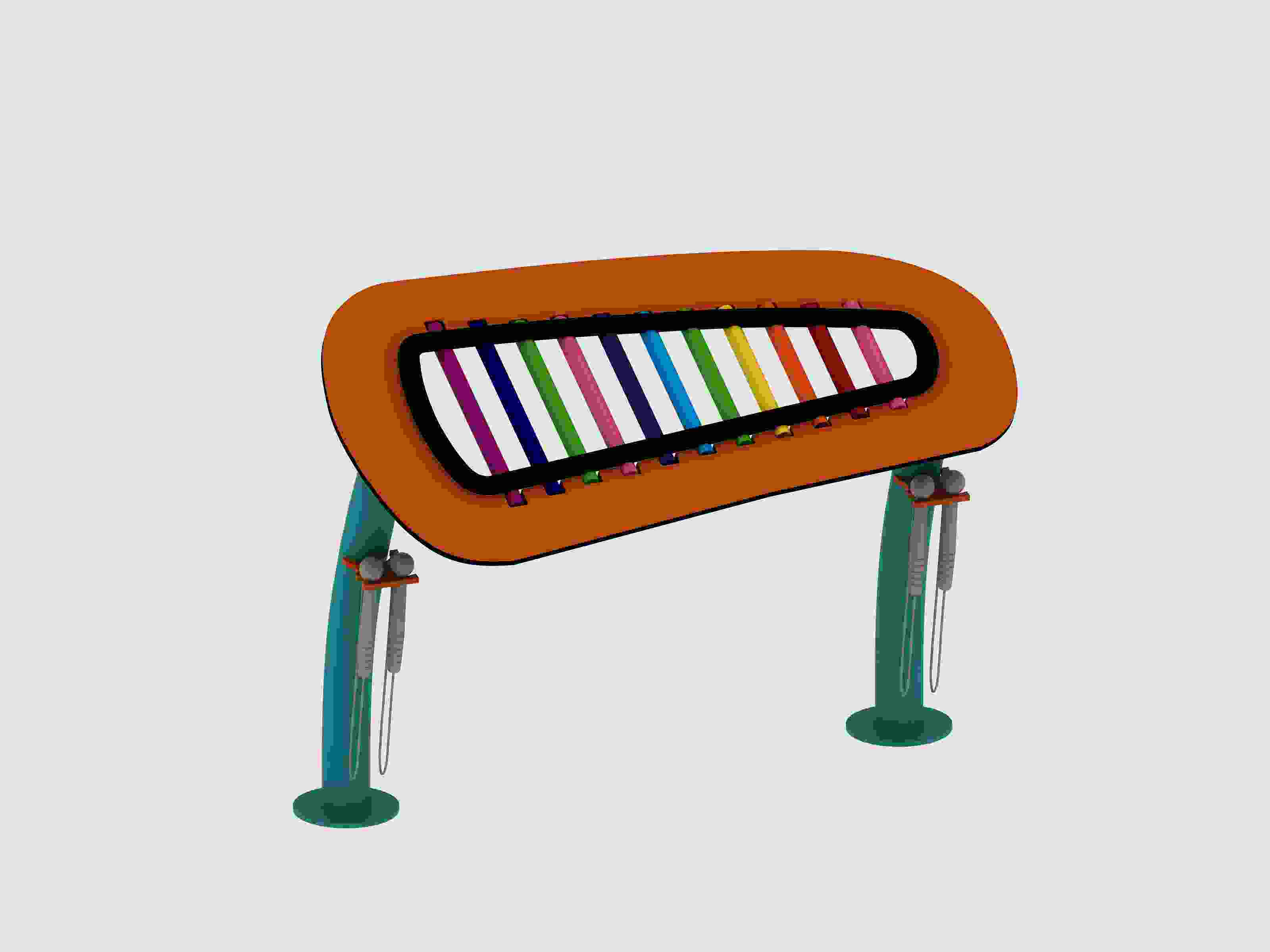 Πώς ένα υπαίθριο τρίλοφωνο βελτιώνει τις παιδικές χαρές;